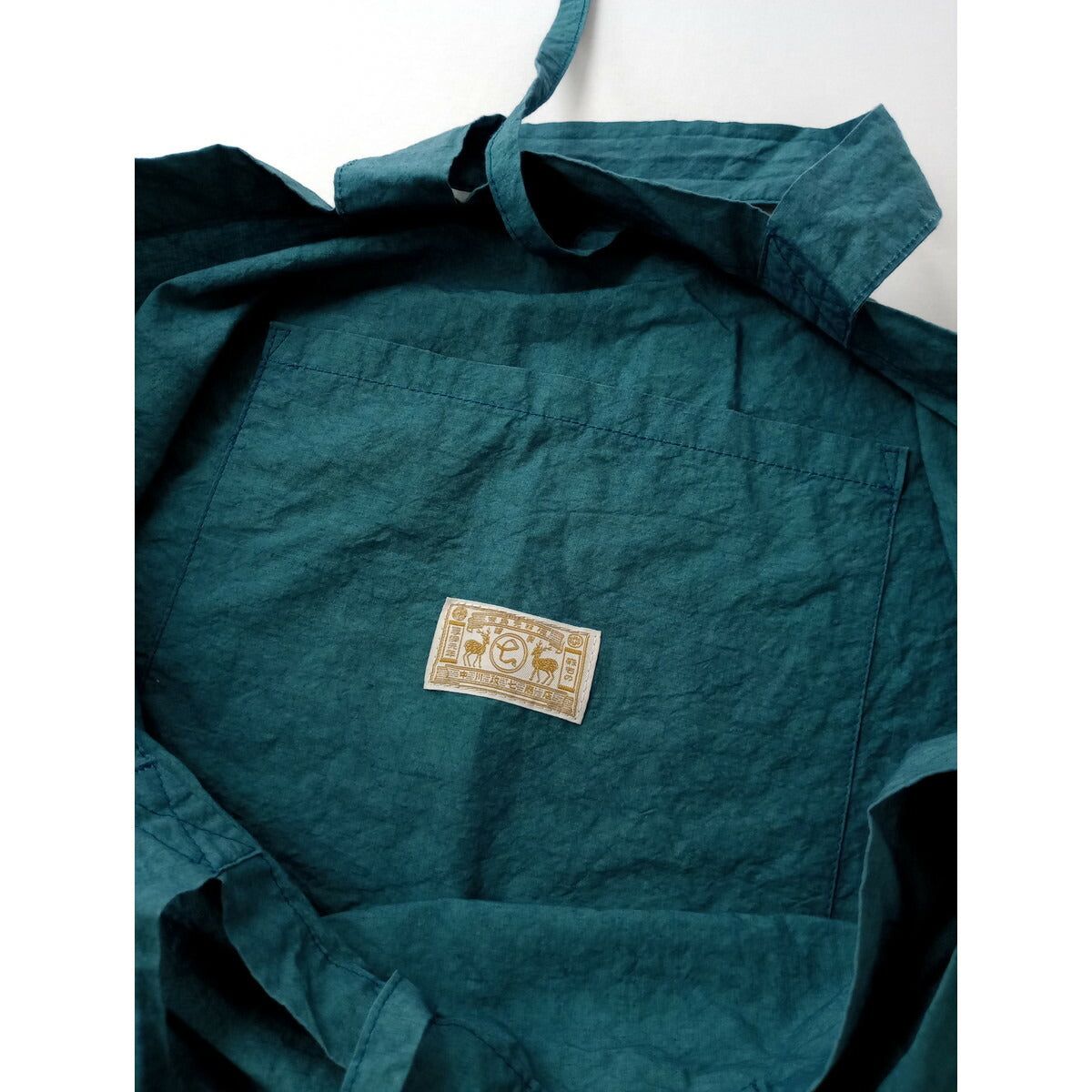 中川政七商店 タイプライターの ショルダーバッグ 軽量 グリーン【中古】