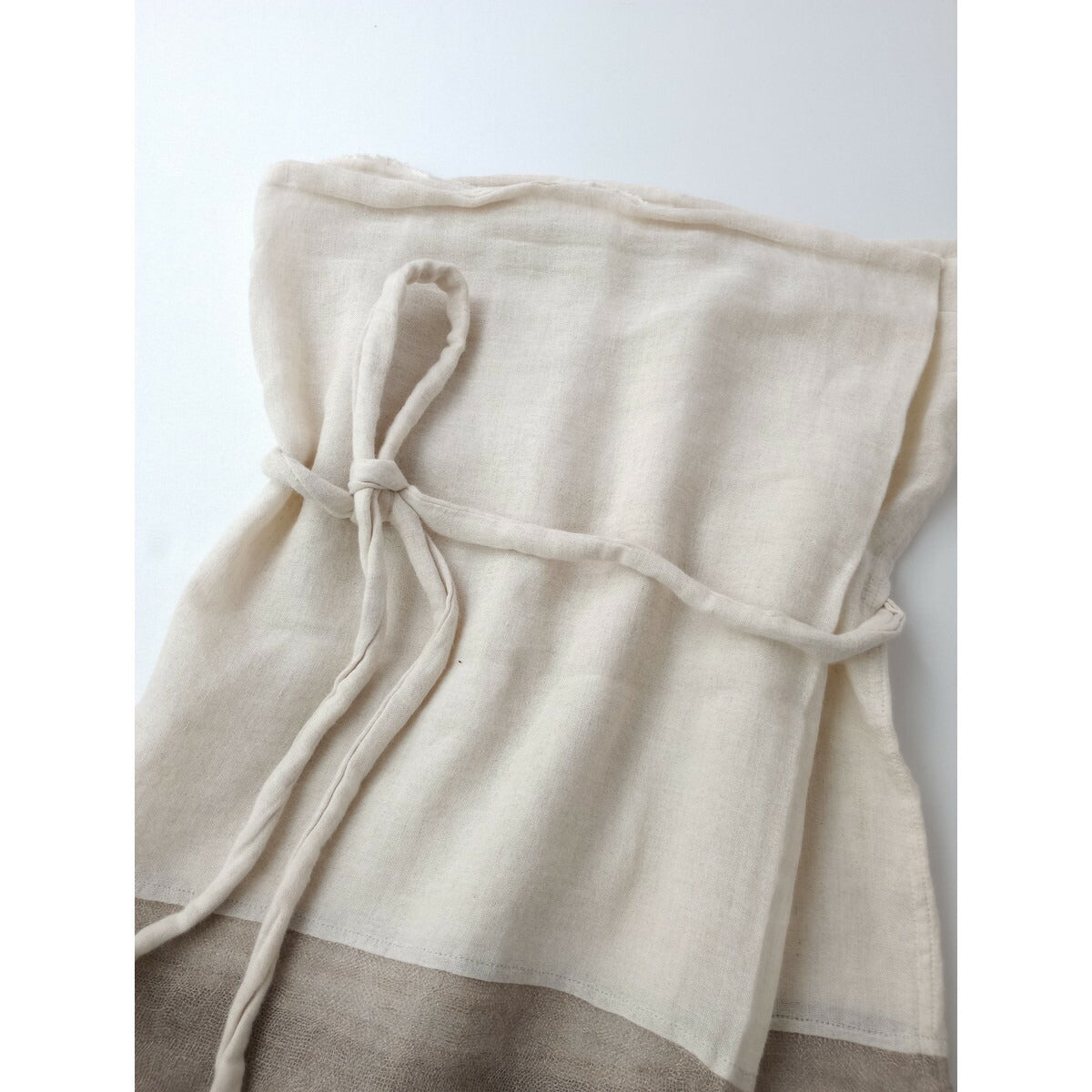 ギャルリ百草 五倍子染 百草 サロン ロングスカート アイボリー【中古】