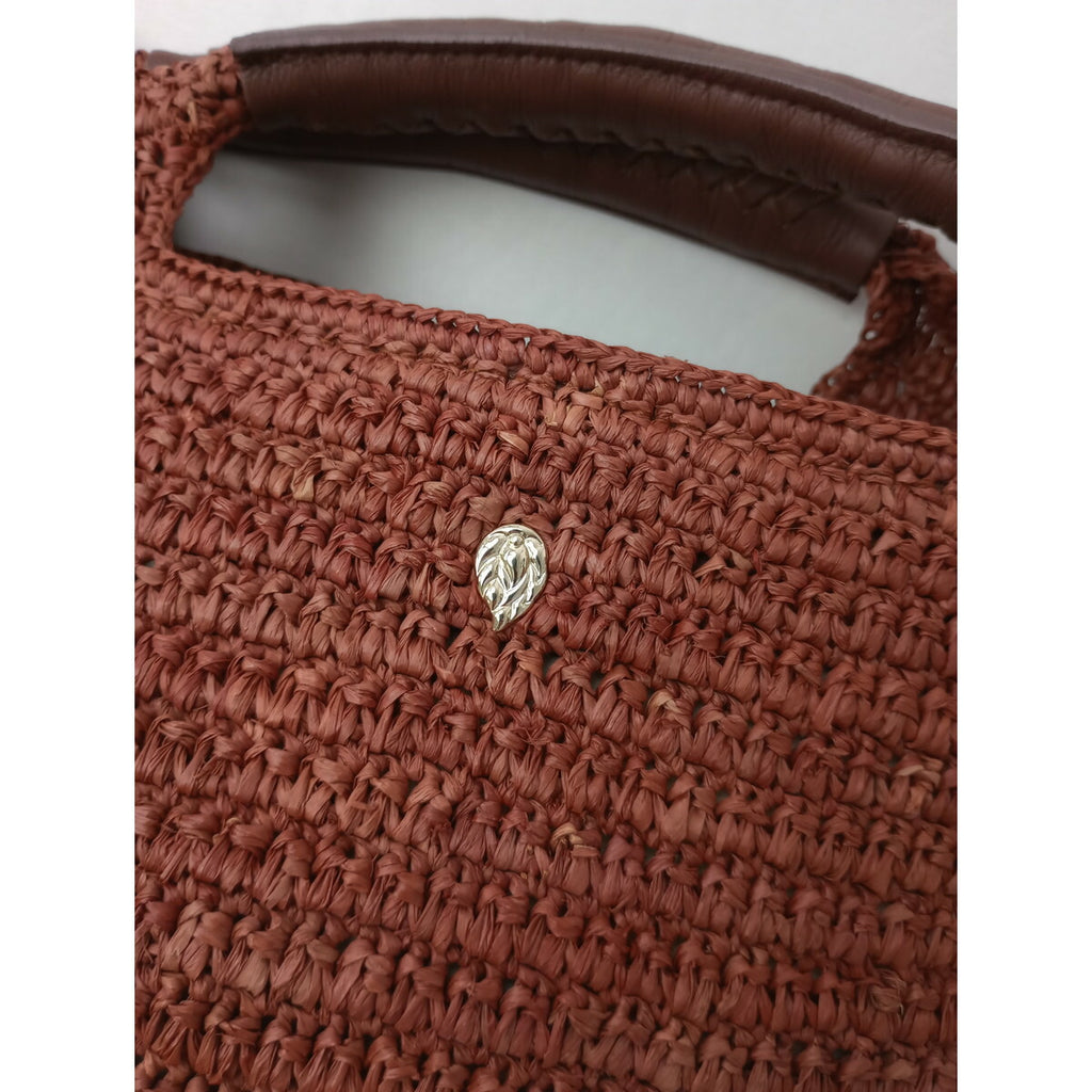HELEN KAMINSKI ヘレンカミンスキー かごバッグ 赤 レッド【中古】