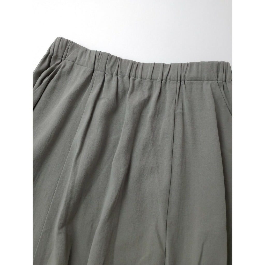 evam eva エヴァムエヴァ cotton sarrouel pants コットン サルエル パンツ グレー【中古】