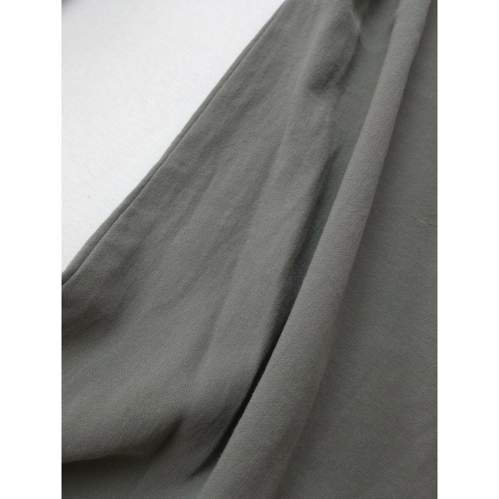 evam eva エヴァムエヴァ cotton sarrouel pants コットン サルエル パンツ グレー【中古】