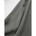 evam eva エヴァムエヴァ cotton sarrouel pants コットン サルエル パンツ グレー【中古】