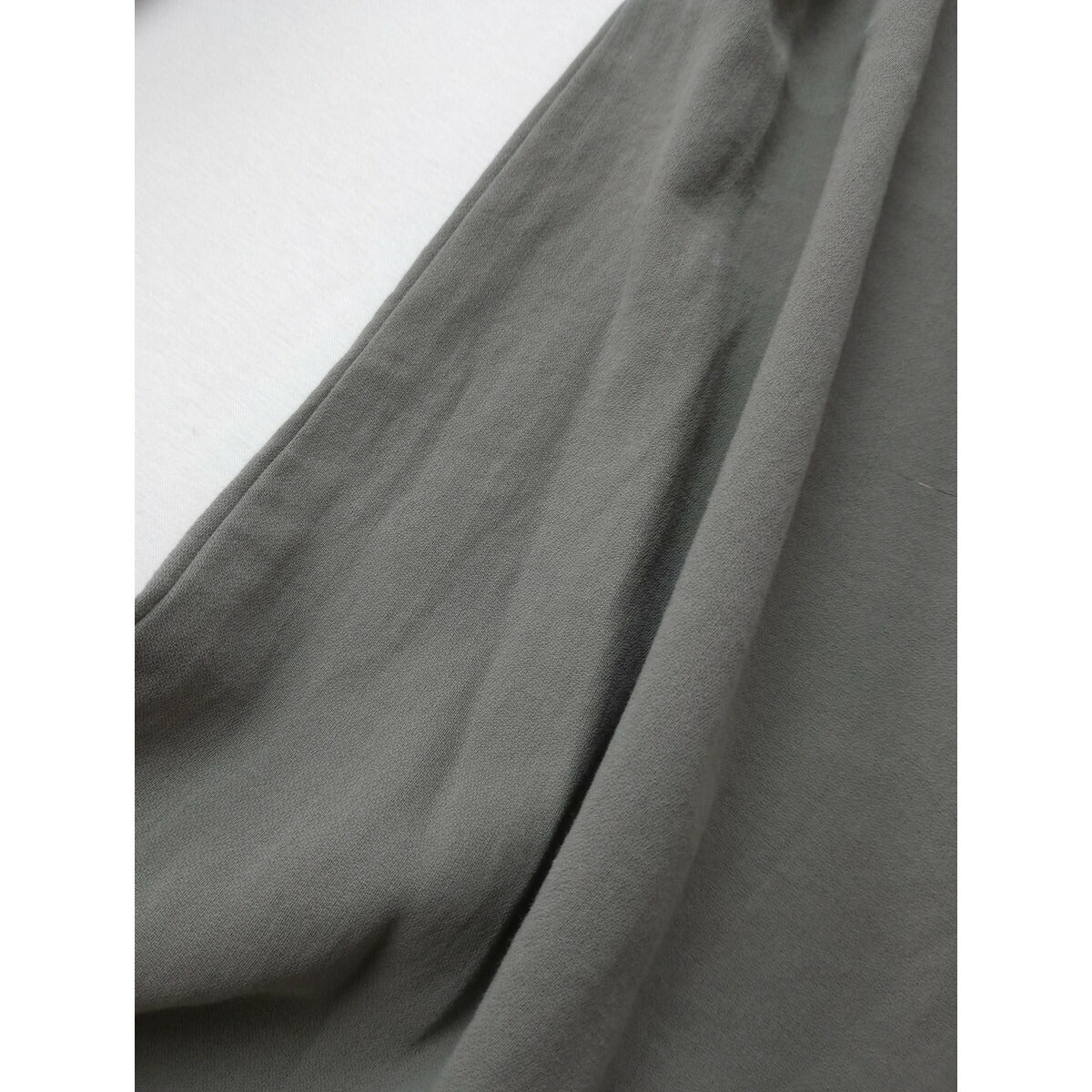 evam eva エヴァムエヴァ cotton sarrouel pants コットン サルエル パンツ グレー【中古】