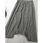 evam eva エヴァムエヴァ cotton sarrouel pants コットン サルエル パンツ グレー【中古】