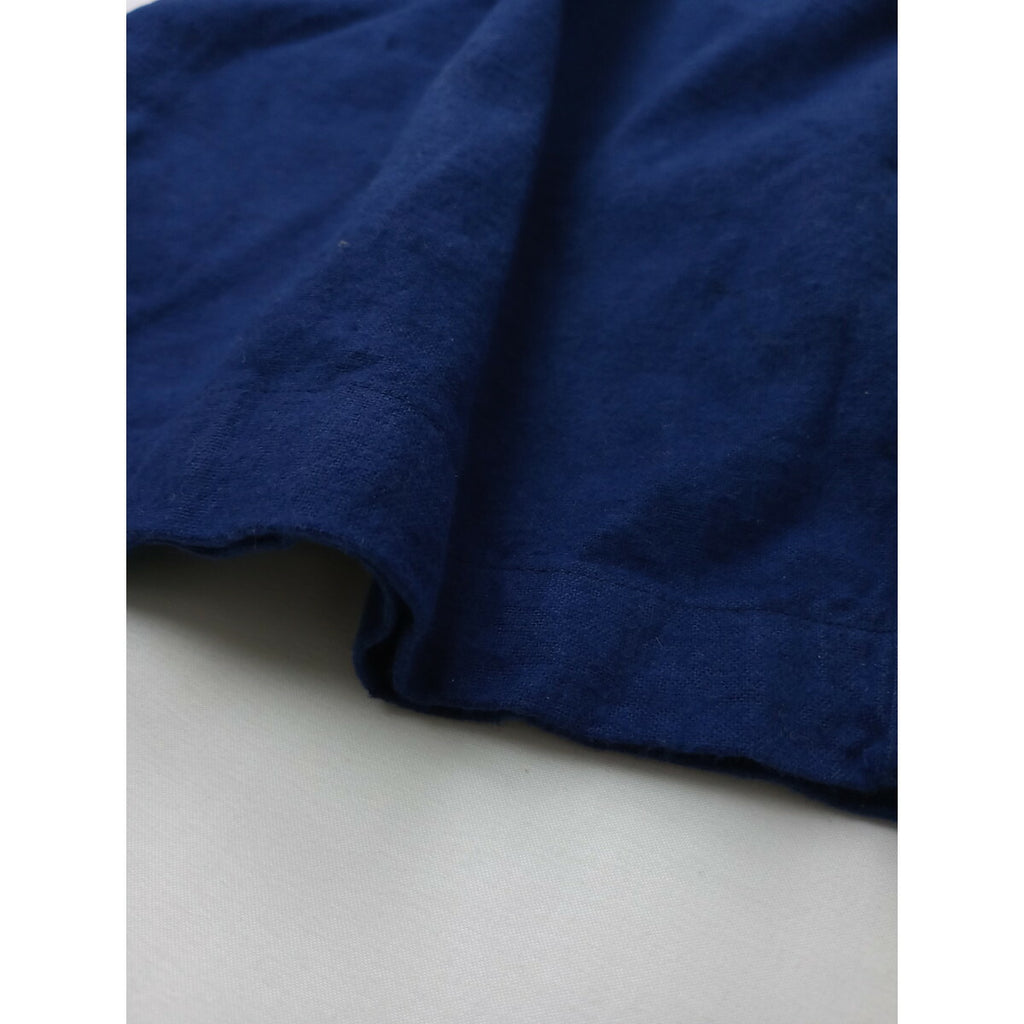 nest Robe ネストローブ 起毛 リネン コットン オーバーオール サロペット オールインワン ブルー【中古】