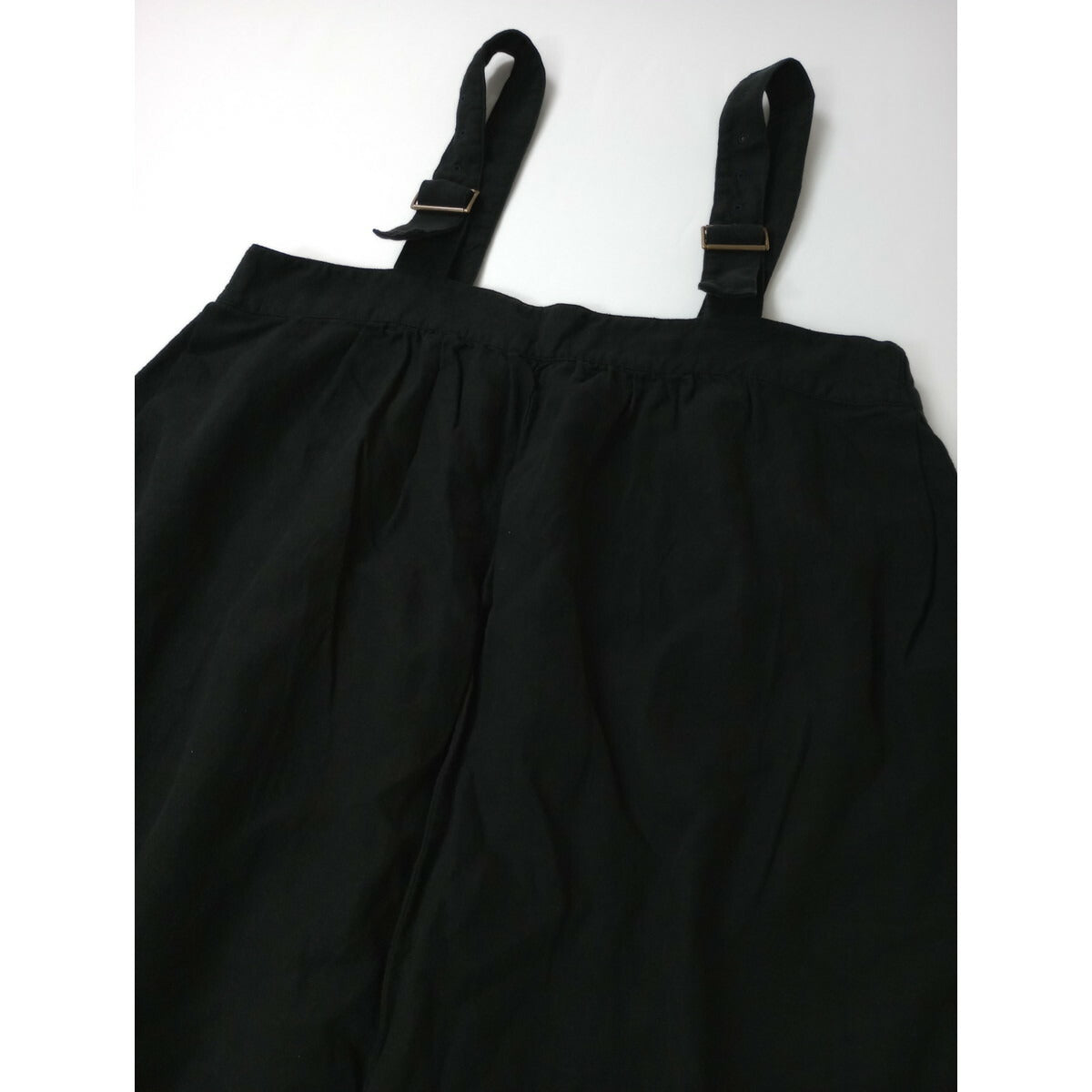 23SS nest Robe ネストローブ ブラック リネン コクーン サロペット オールインワン 黒 ブラック【中古】