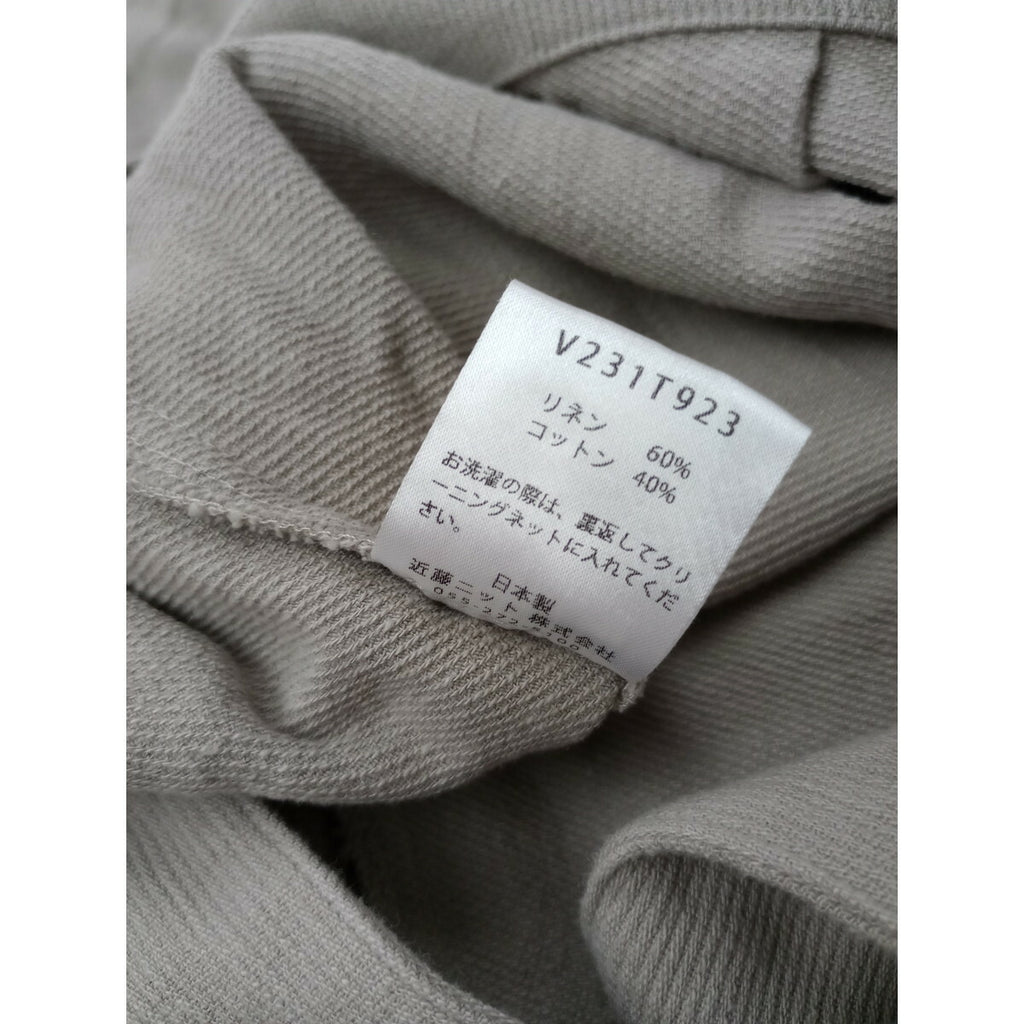 evam eva エヴァムエヴァ cotton linen salopette コットン リネン サロペット パンツ サルエル グレージュ 1【中古】