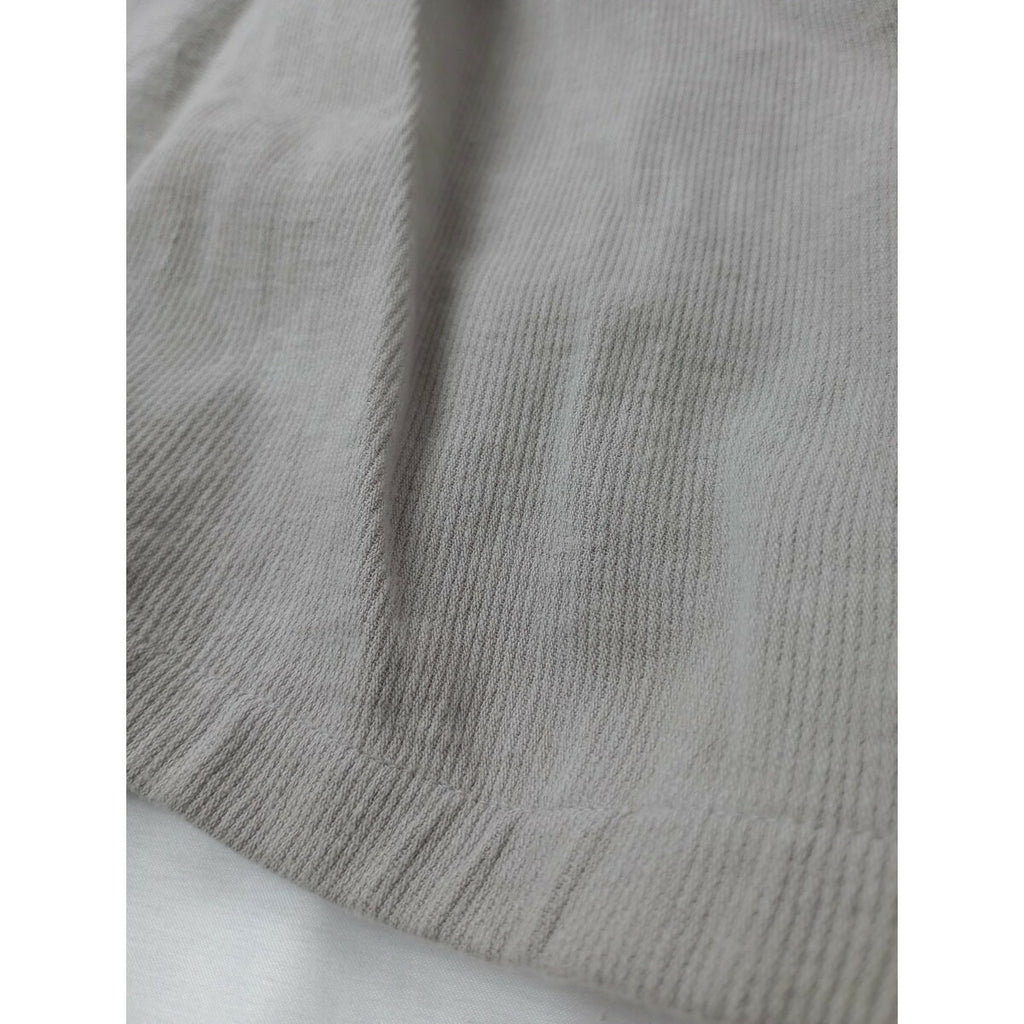 evam eva エヴァムエヴァ cotton linen salopette コットン リネン サロペット パンツ サルエル グレージュ 1【中古】