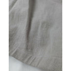 evam eva vie エヴァムエヴァ ヴィー cotton linen robe コットン リネン ローブ ロング カーディガン 羽織 グレージュ【中古】