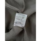 evam eva vie エヴァムエヴァ ヴィー cotton linen robe コットン リネン ローブ ロング カーディガン 羽織 グレージュ【中古】