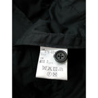 MARGARET HOWELL マーガレットハウエル ウール 毛 100％ ストライプ ストライプ タック パンツ ダークグレー 2 (12M＋1741)【中古】