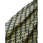 新品 SARA MALLIKA サラマリカ GEOMETRIC PATTERN DRESS 総柄 半袖 ロング ワンピース 黒 ブラック グリーンイエロー (17M＋3532)
