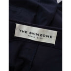THE SHINZONE ザ シンゾーン BAKER PANTS コットン 綿 100％ ベイカー パンツ 茄子紺 黒に近いダークパープル PO【中古】