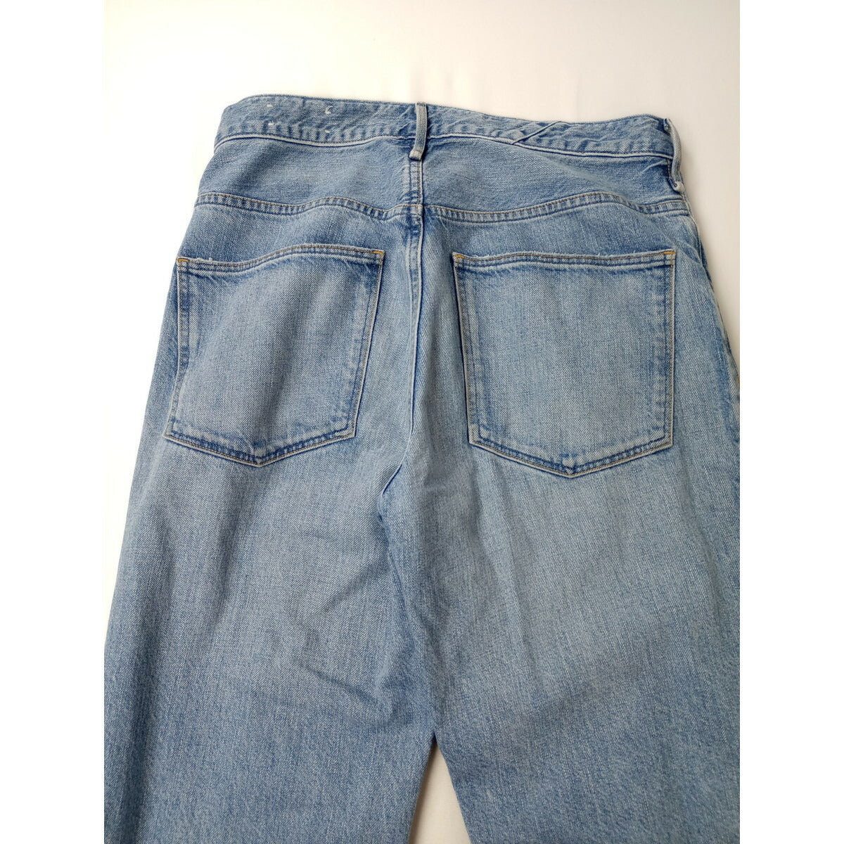 upper hights アッパーハイツ THE HIM デニム パンツ ライト ブルー 24【中古】