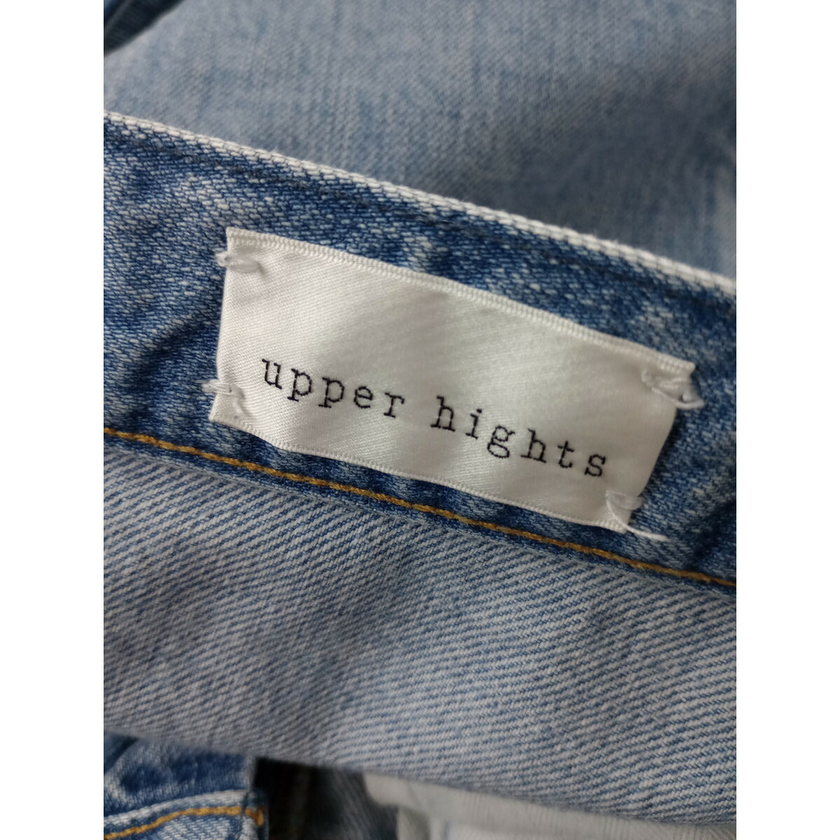 upper hights アッパーハイツ THE HIM デニム パンツ ライト ブルー 24【中古】