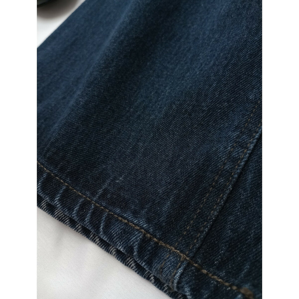 MARGARETHOWELL × EDWIN マーガレットハウエル エドウィン 20周年モデル コットン 綿 100％ デニム パンツ ネイビー 29×29【中古】