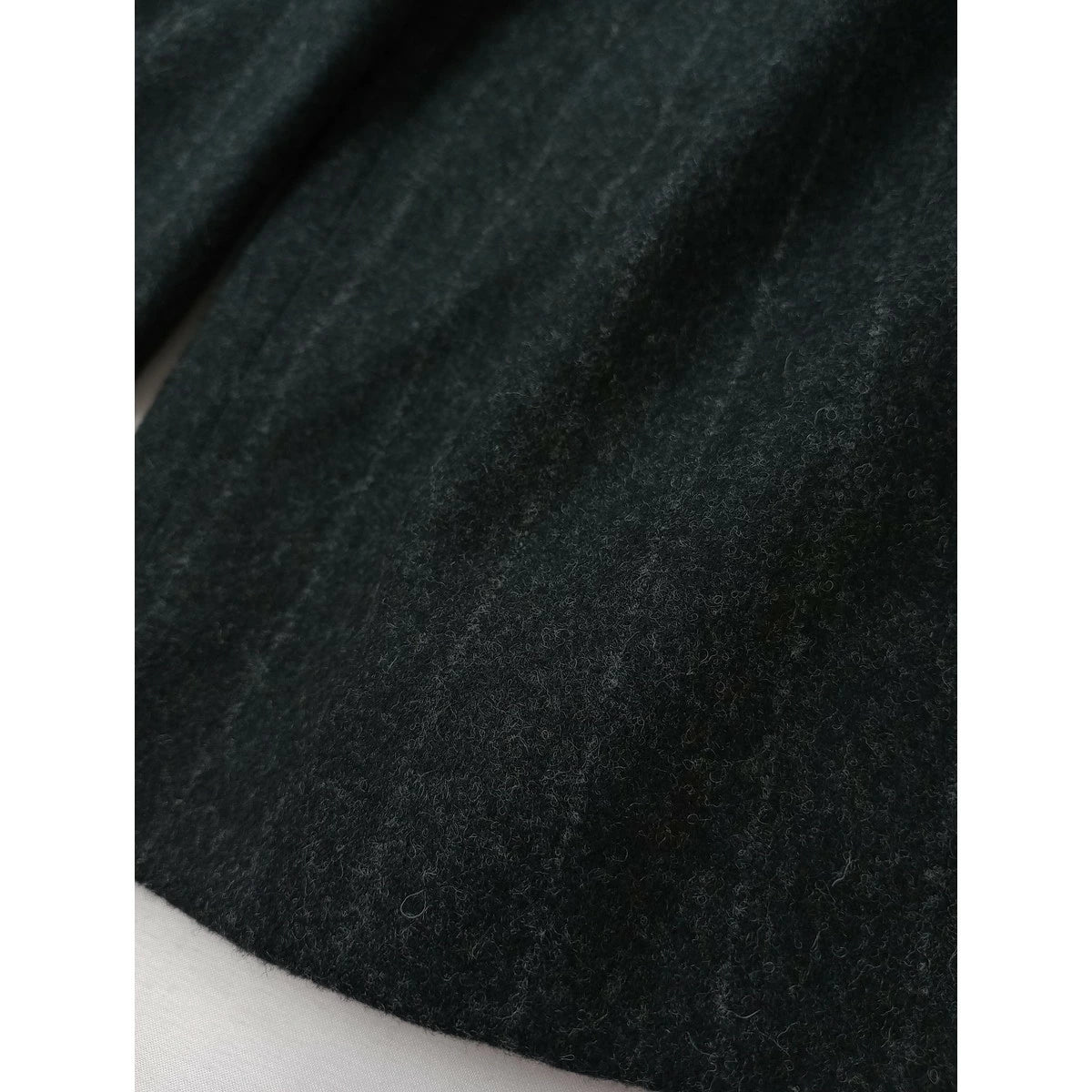 MARGARET HOWELL × FOX BROTHERS マーガレットハウエル ストライプ フランネル トラウザーパンツ グレー3 (12M＋0143)【中古】