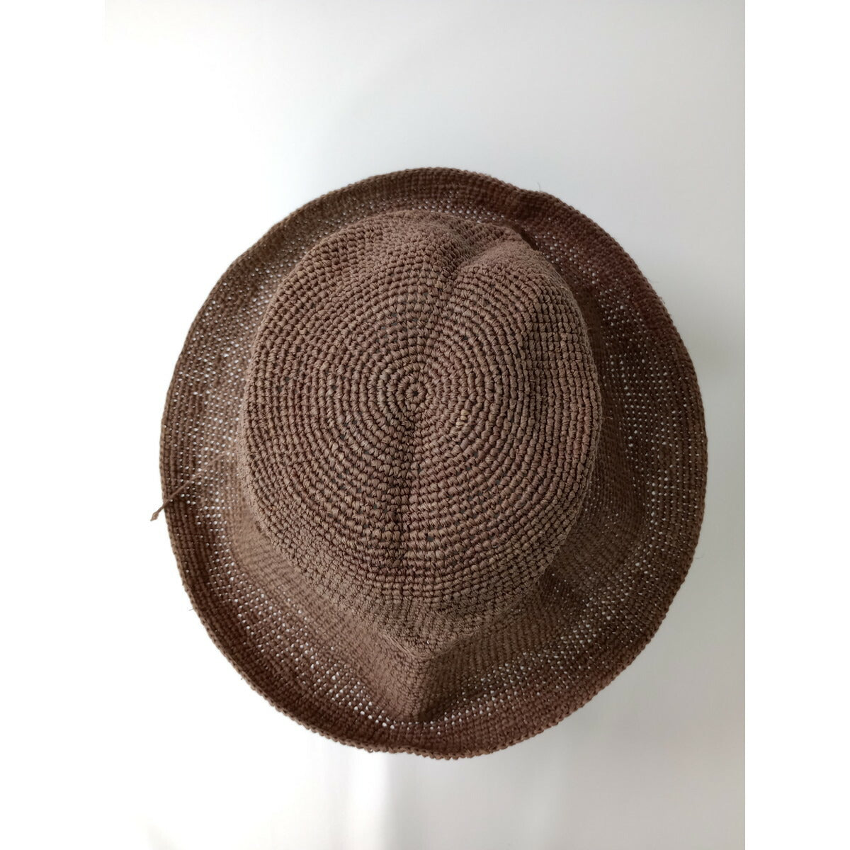 HELEN KAMINSKI ヘレンカミンスキー ラフィア ハット 麦わら帽子 ブラウン【中古】