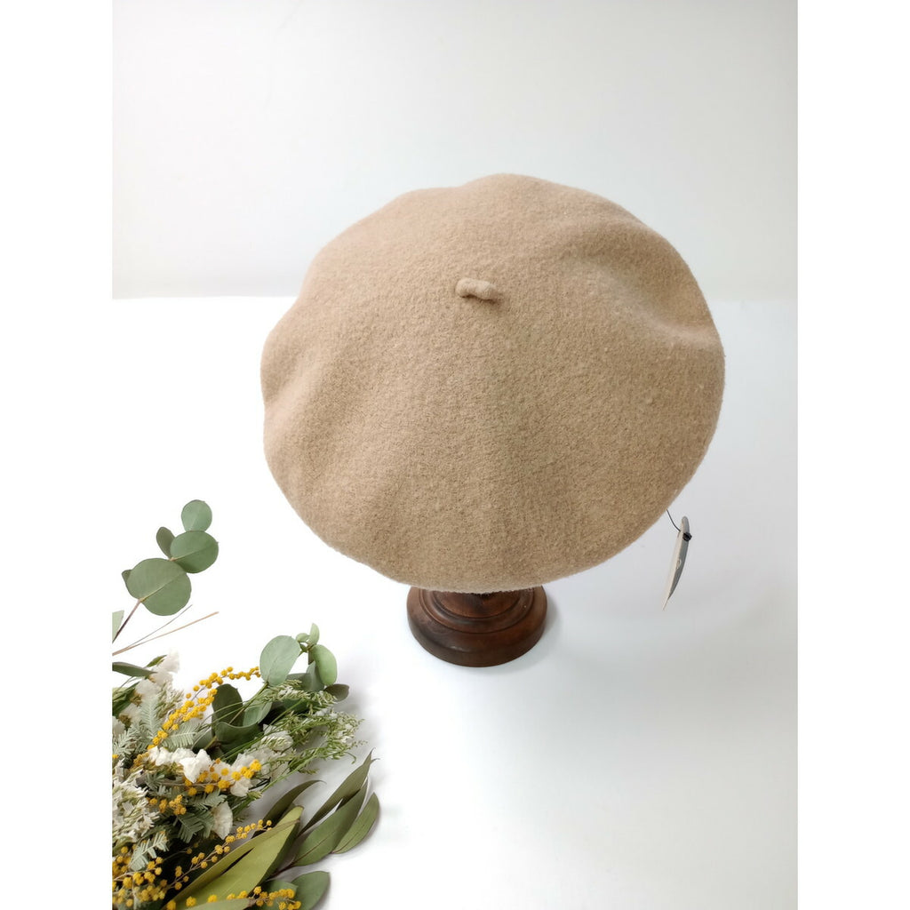 Le Beret Francais ル ベレー フランセ ベレー帽 帽子 ベージュ (12M＋0145)【中古】