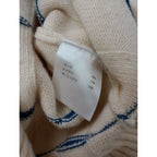 24AW sneeuw スニュウ タイム ライン ニット プルオーバー トップス セーター 長袖 アイボリー 1 (12M＋0142)【中古】