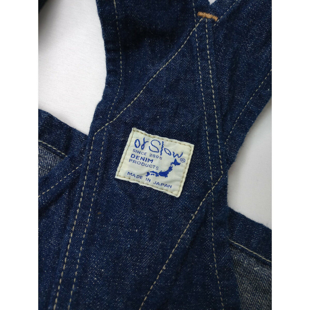 新品 orslow オアスロウ 1930S DENIM OVERALL ONE WASH デニム オーバーオール サロペット オールインワン ワンウォッシュ ネイビー M 2