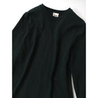 BIYOMA ビヨーマ COTTON SILK KNIT DRESS コットン シルク ニット ドレス ロング ワンピース 黒 ブラック 0【中古】