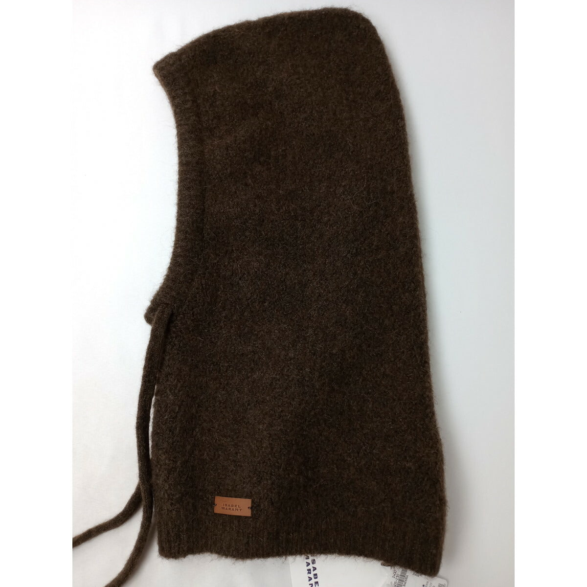 新品 ISABEL MARANT イザベルマラン バラクラバ ニット 帽子 ダークブラウン (12M＋0056)
