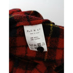 R&D.M.Co- OLDMANS TAILOR オールドマンズテーラー WOOL TARTAN CHECK ROOMY SHIRT タータン チェック柄 シャツ トップス 赤 (13M＋0058) 【中古】
