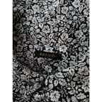 R&D.M.Co- OLDMANS TAILOR オールドマンズテーラー ワイルドベリー シャツ ワンピース ロング コットン 綿 100％ 白黒【中古】