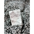 R&D.M.Co- OLDMANS TAILOR オールドマンズテーラー ワイルドベリー シャツ ワンピース ロング コットン 綿 100％ 白黒【中古】