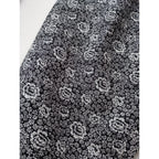 R&D.M.Co- OLDMANS TAILOR オールドマンズテーラー PRINCESS FLOWER 花柄 イージーパンツ 白黒【中古】