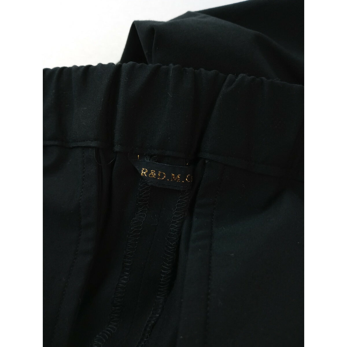R&D.M.Co- OLDMANS TAILOR オールドマンズテーラー イージー パンツ 黒 ブラック【中古】