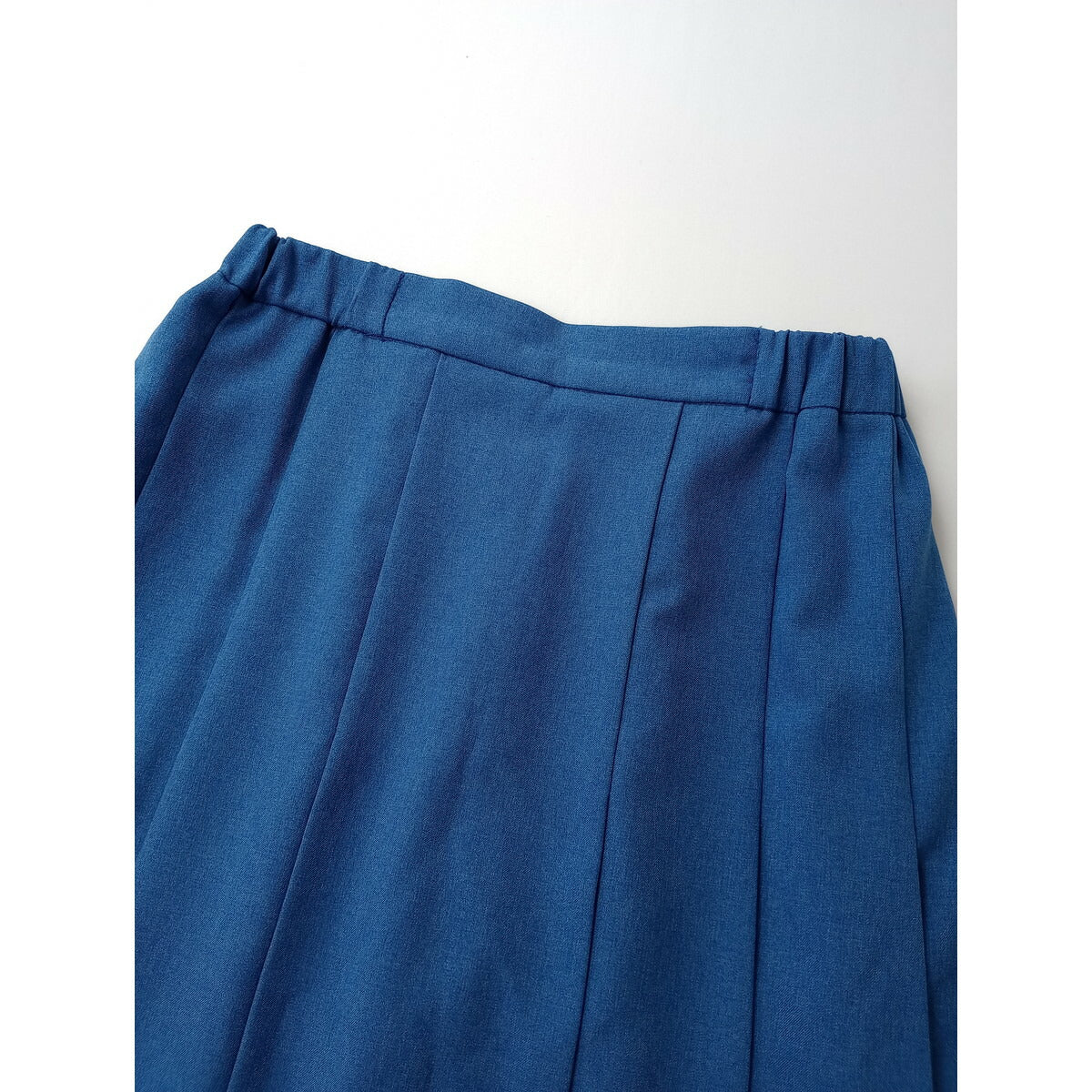 MidiUmi ミディウミ プリーツ ロング スカート ブルー【中古】