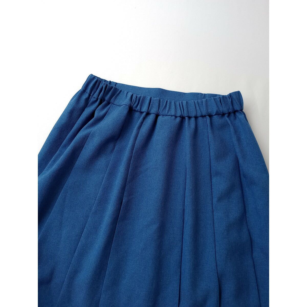 MidiUmi ミディウミ プリーツ ロング スカート ブルー【中古】