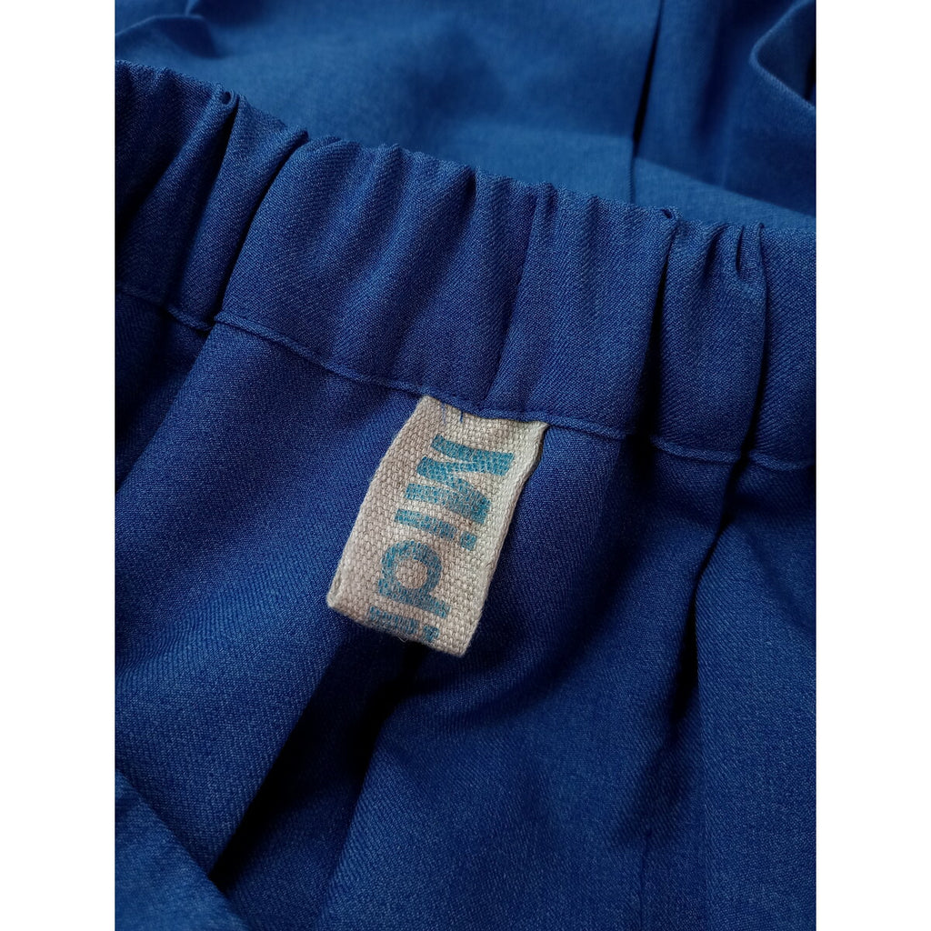 MidiUmi ミディウミ プリーツ ロング スカート ブルー【中古】