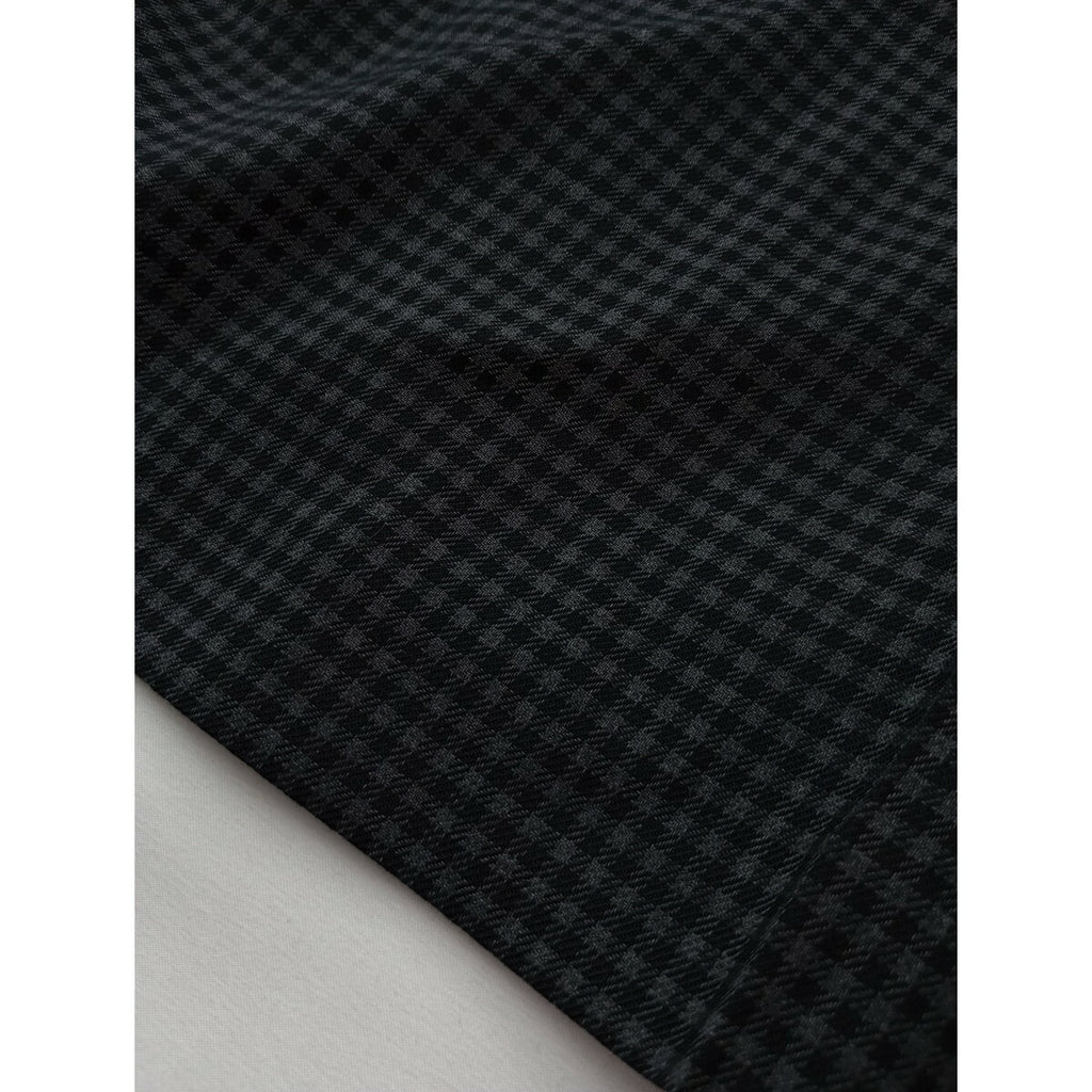 新品 25AW human woman ヒューマンウーマン 先染めチェックキルト風 スカート グレー 黒 ブラック M