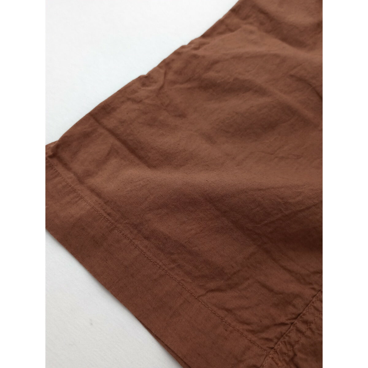 holk ホーク コットン リネン イージー パンツ ブラウン【中古】