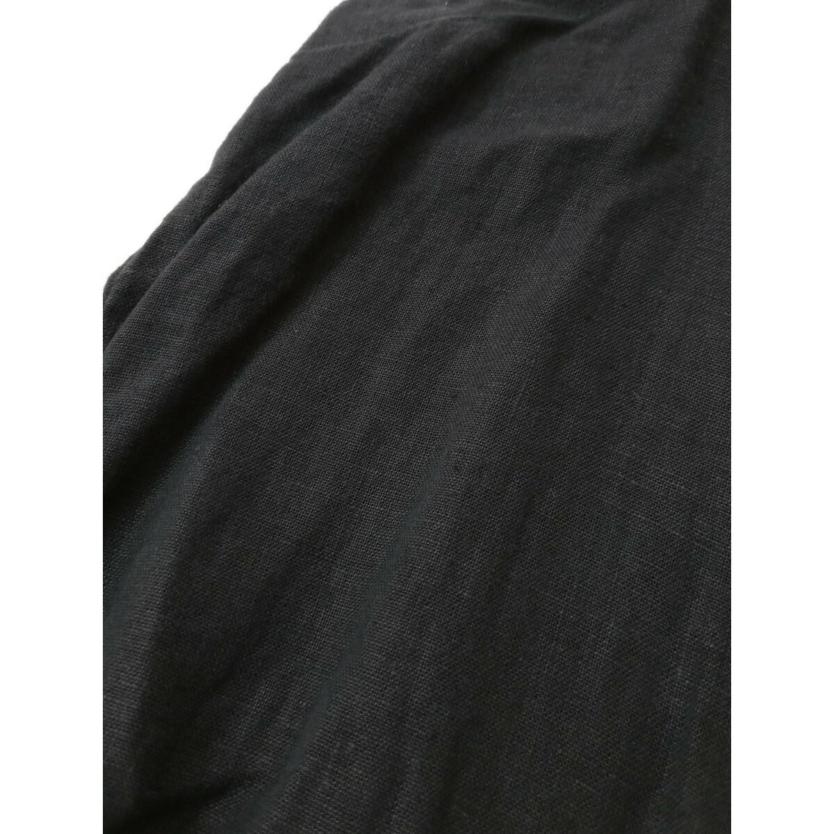 fog linen work フォグリネンワーク サロペット オールインワン 黒 ブラック【中古】