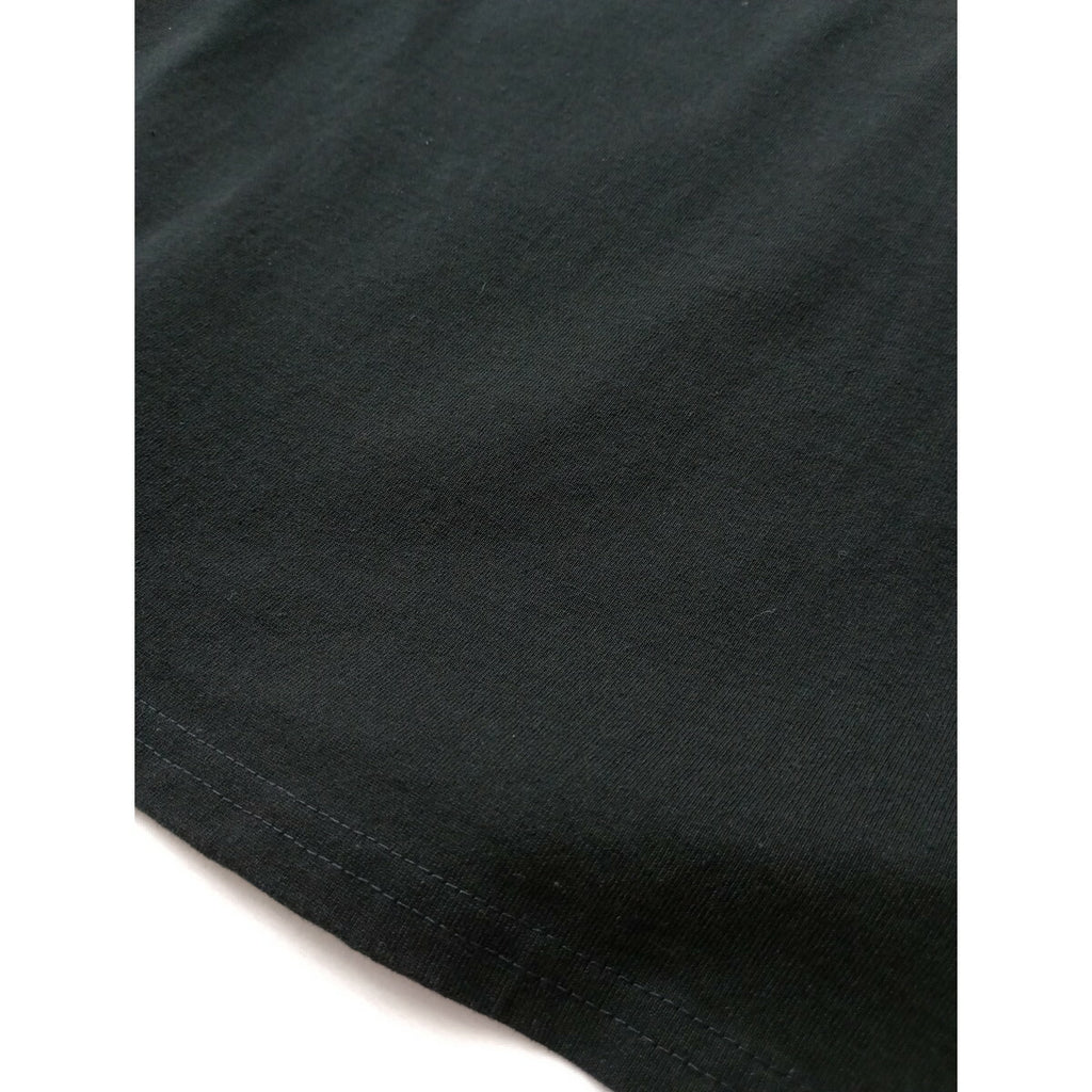ICHI イチ コットン 綿 100％ ワイド 長袖 ロング ワンピース 黒 ブラック【中古】