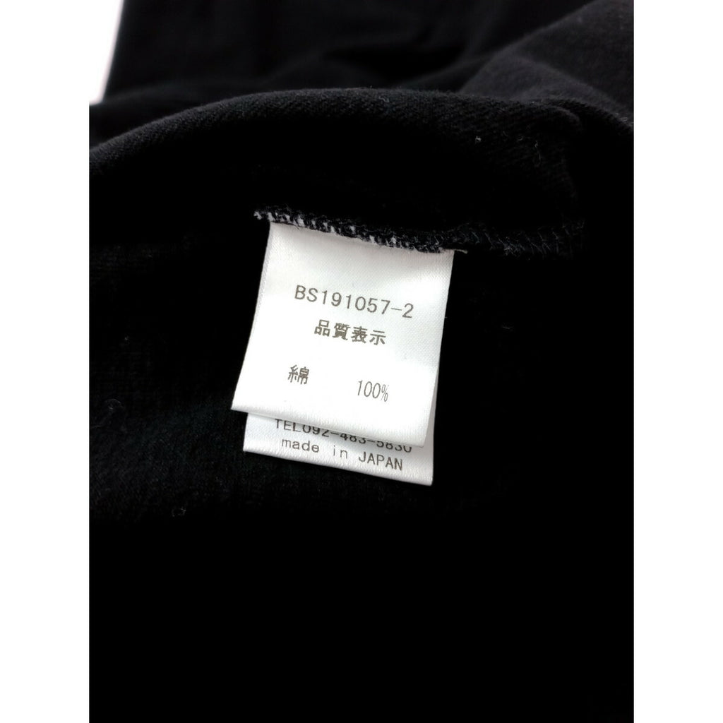 ICHI イチ コットン 綿 100％ ワイド 長袖 ロング ワンピース 黒 ブラック【中古】