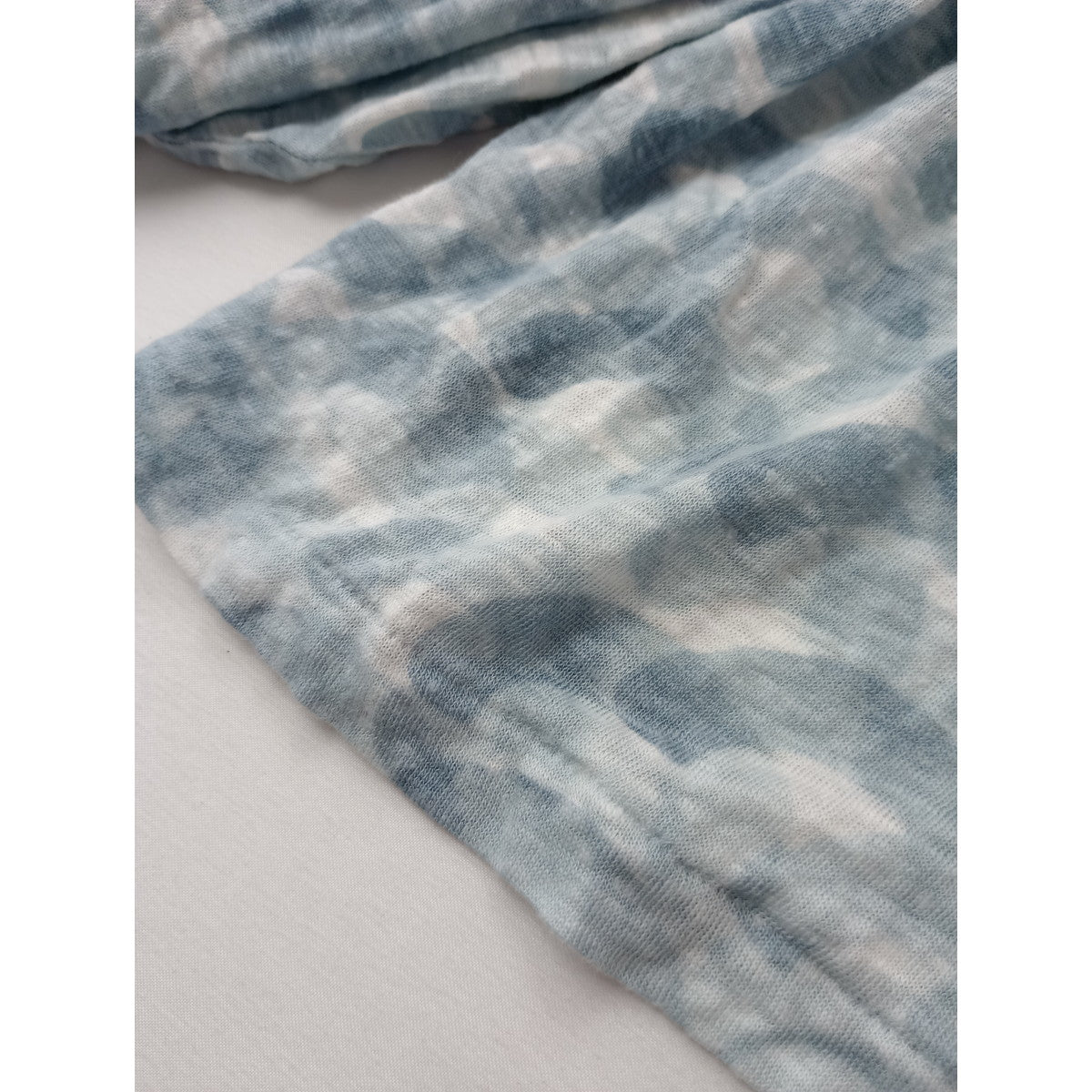 mina perhonen LAUNDRY ミナペルホネン ランドリー aalto リネン 麻 100％ プルオーバー トップス ライトブルー 38【中古】