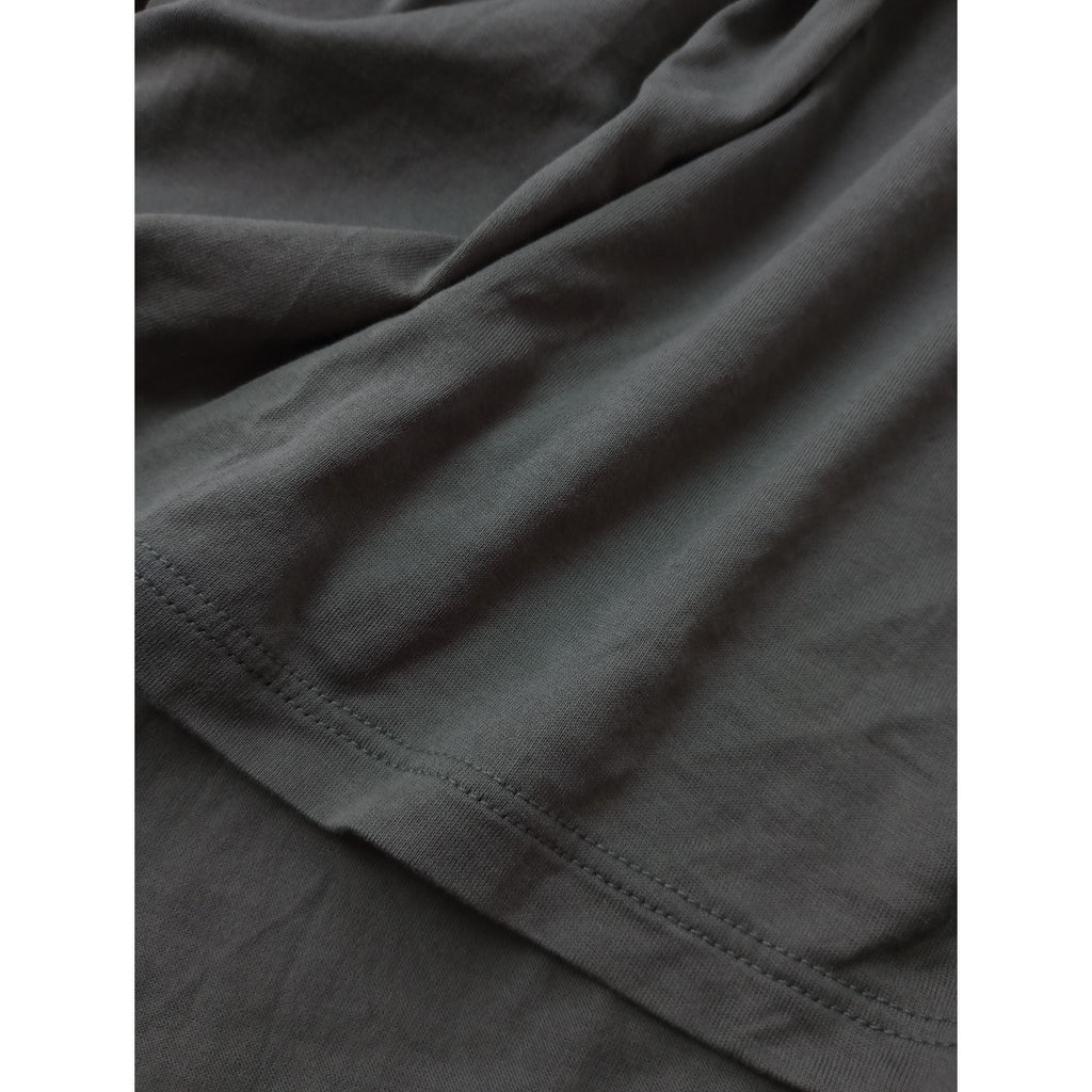 handvaerk ハンドバーク コットン 綿 100％ ペルー製 ハイネック カットソー グレージュ 【中古】
