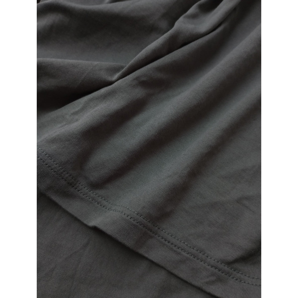 handvaerk ハンドバーク コットン 綿 100％ ペルー製 ハイネック カットソー グレージュ 【中古】