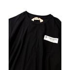 N21 ヌメロヴェントゥーノ半袖 Tシャツ ワンピース ロング 黒 ブラック 36  【中古】
