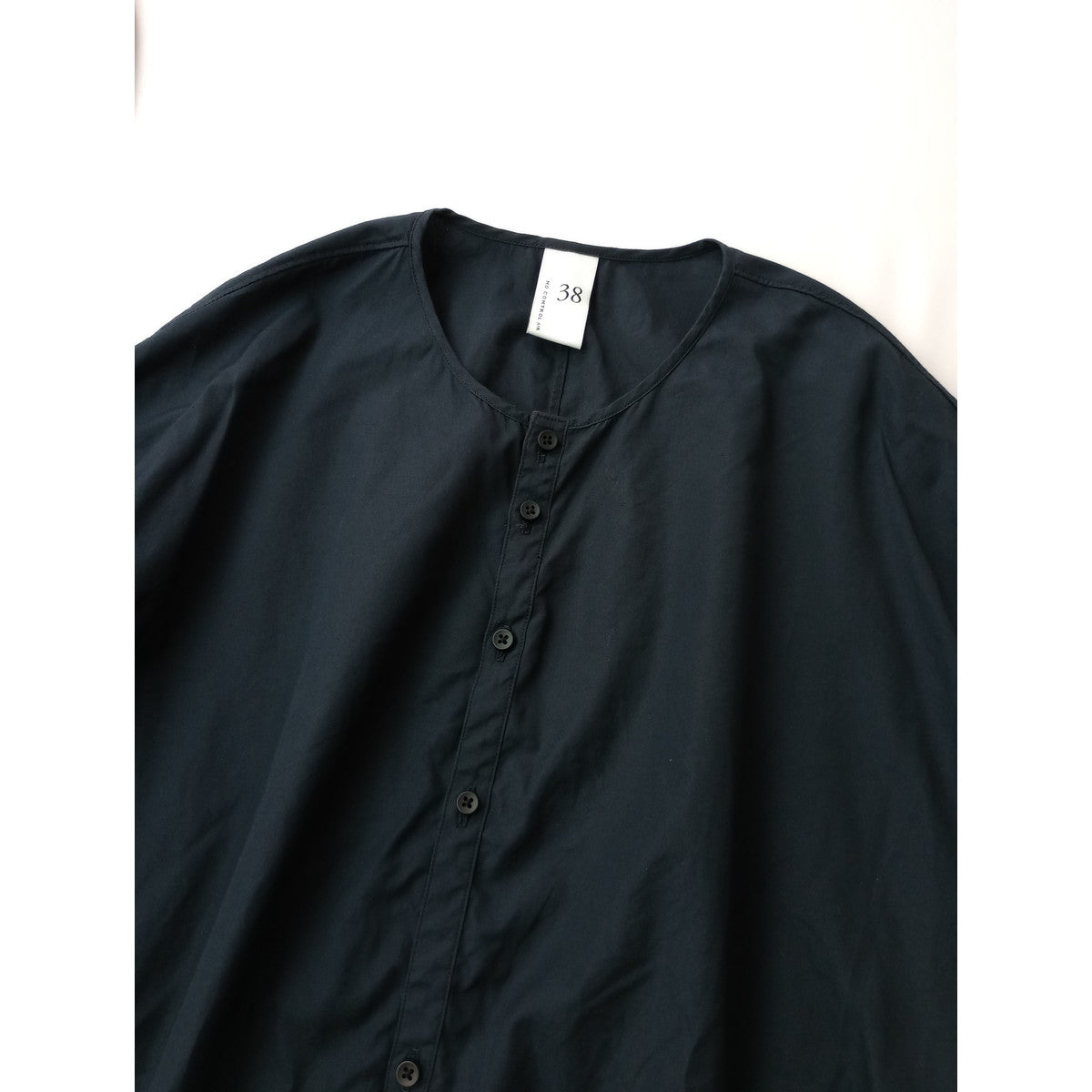 NO CONTROL AIR ノーコントロールエアーノーカラーシャツ ダークネイビー 【中古】