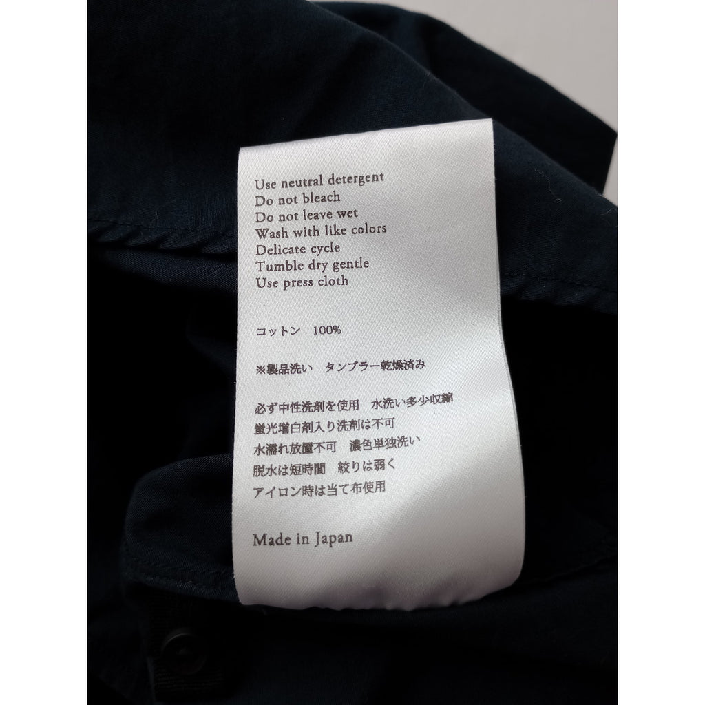 NO CONTROL AIR ノーコントロールエアーノーカラーシャツ ダークネイビー 【中古】
