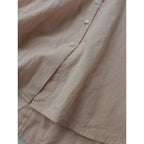 ikkuna suzuki takayuki イクナ スズキタカユキ gathered blouse ギャザー ブラウス シャツ 長袖 トップス  ピンク 1
