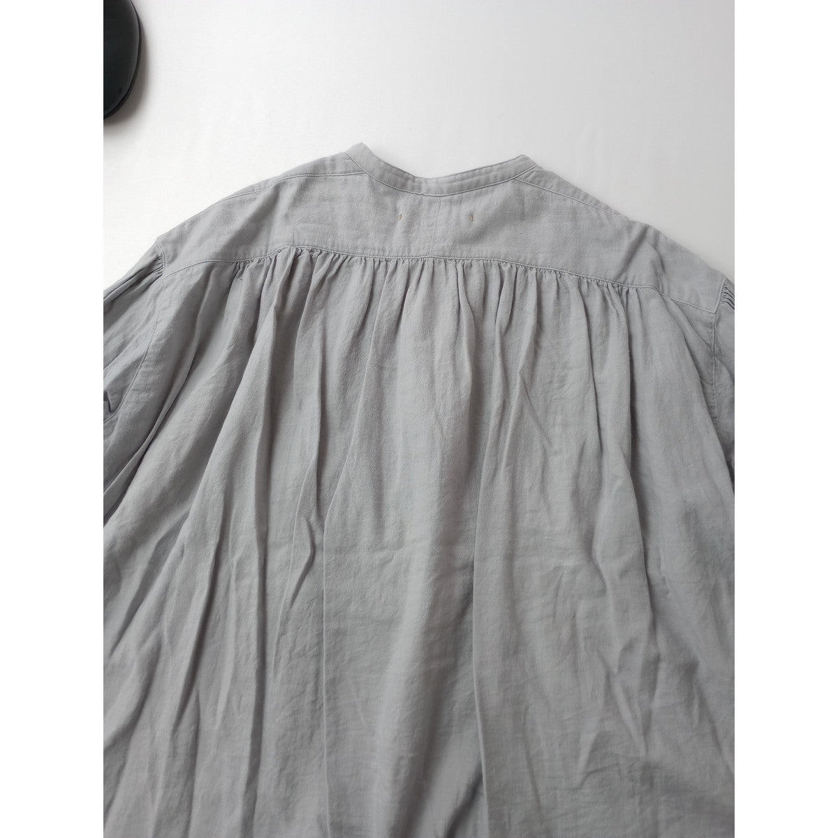 ikkuna suzuki takayuki イクナ スズキタカユキ farmers blouse ファーマーズ ブラウス オーガニックコットン100％ グレー