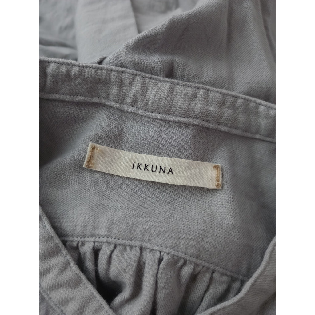ikkuna suzuki takayuki イクナ スズキタカユキ farmers blouse ファーマーズ ブラウス オーガニックコットン100％ グレー