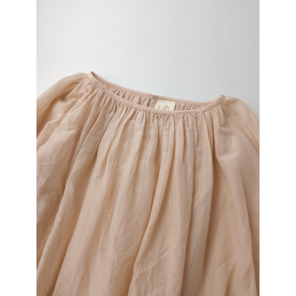 atelier Rough atour アトリエ ラフ アトゥール コットン シルク スモッグ プルオーバー ブラウス【中古】